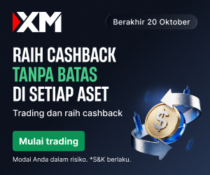 Promo XM Cashback Tanpa Batas