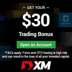 XM broker $30 bonus